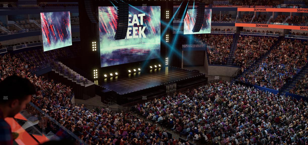 Smoothie King Center - Section 315 Seat View