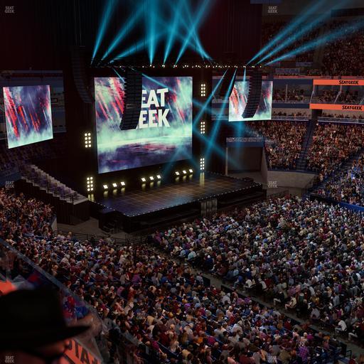Smoothie King Center - Section 315 Seat View