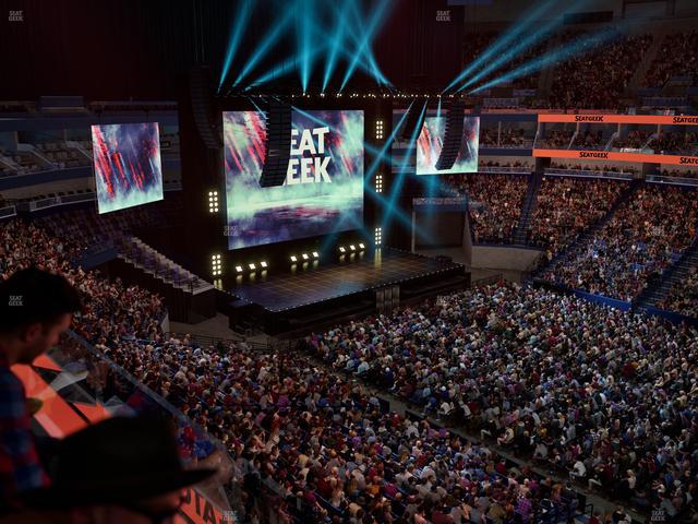 Smoothie King Center - Section 315 Seat View