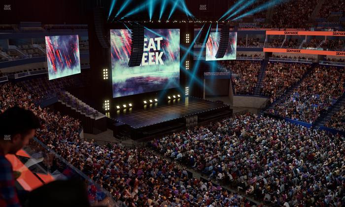Smoothie King Center - Section 315 Seat View