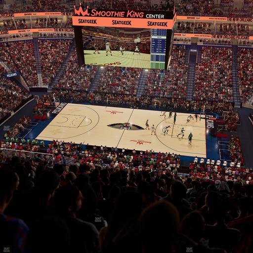 Smoothie King Center - Section 315 Seat View