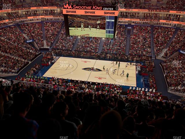 Smoothie King Center - Section 315 Seat View Smoothie King Center - Section 315 Seat View