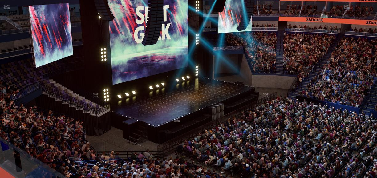 Smoothie King Center - Section 316 Seat View