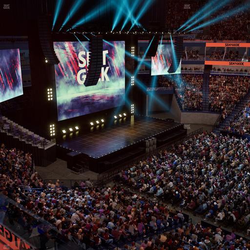 Smoothie King Center - Section 316 Seat View