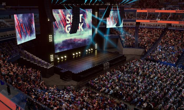 Smoothie King Center - Section 316 Seat View