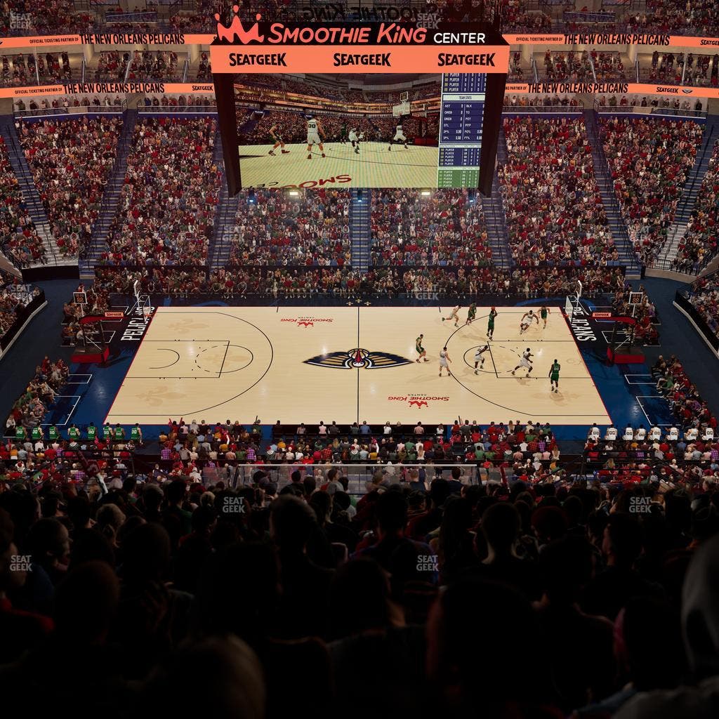 Smoothie King Center - Section 316 Seat View