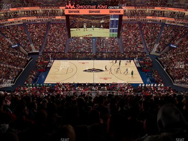 Smoothie King Center - Section 316 Seat View