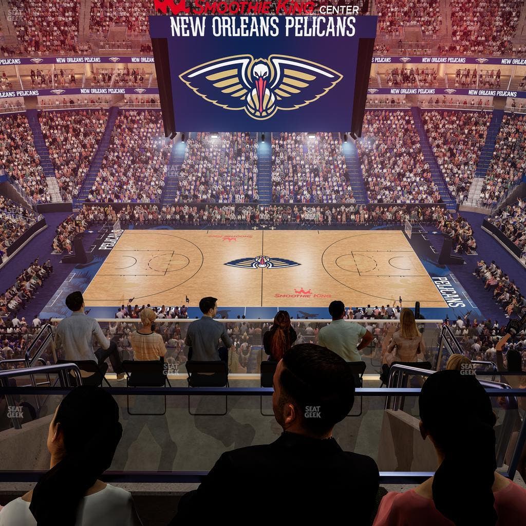 Smoothie King Center - Section 316 Seat View