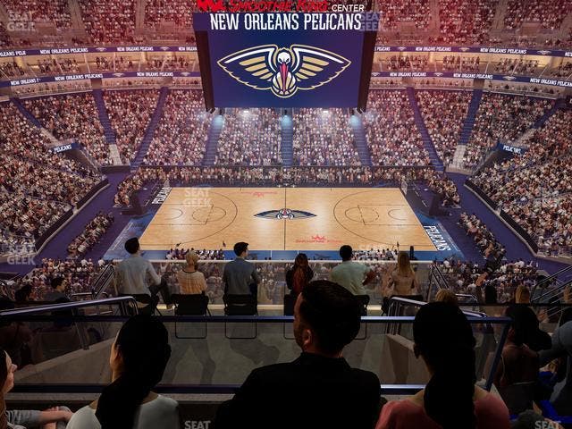 Smoothie King Center - Section 316 Seat View