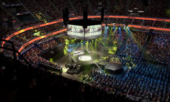 Smoothie King Center - Section 316 Seat View