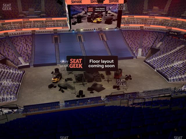Smoothie King Center - Section 317 Seat View
