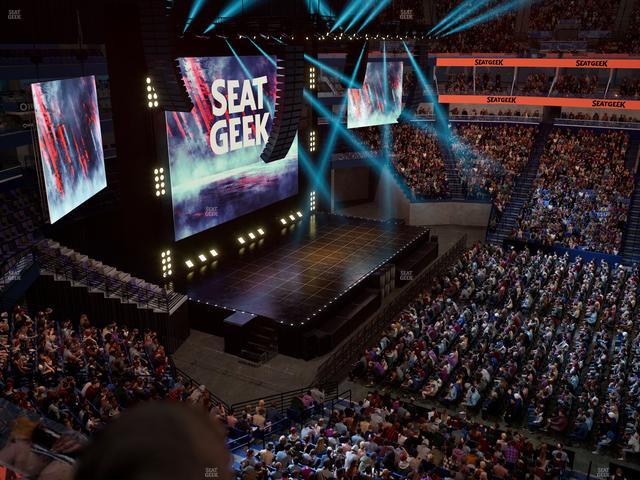 Smoothie King Center - Section 317 Seat View