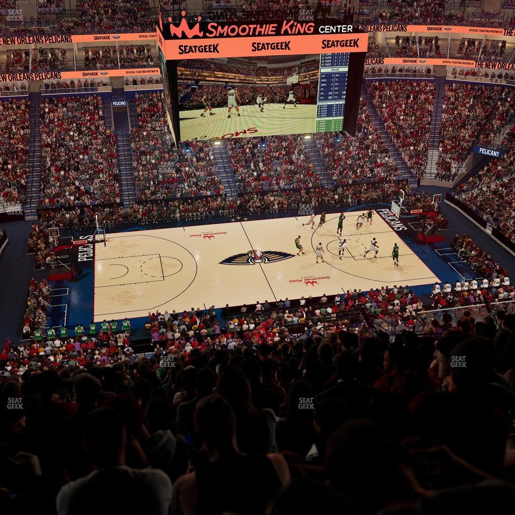 Smoothie King Center - Section 317 Seat View
