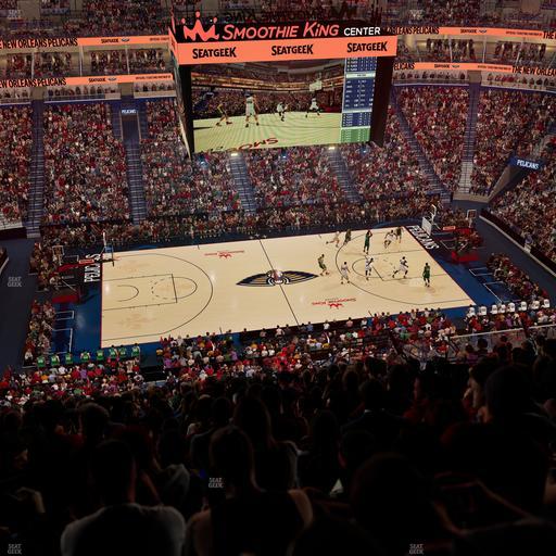 Smoothie King Center - Section 317 Seat View
