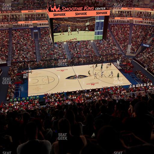 Smoothie King Center - Section 317 Seat View