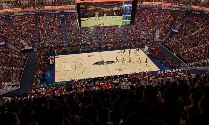 Smoothie King Center - Section 317 Seat View