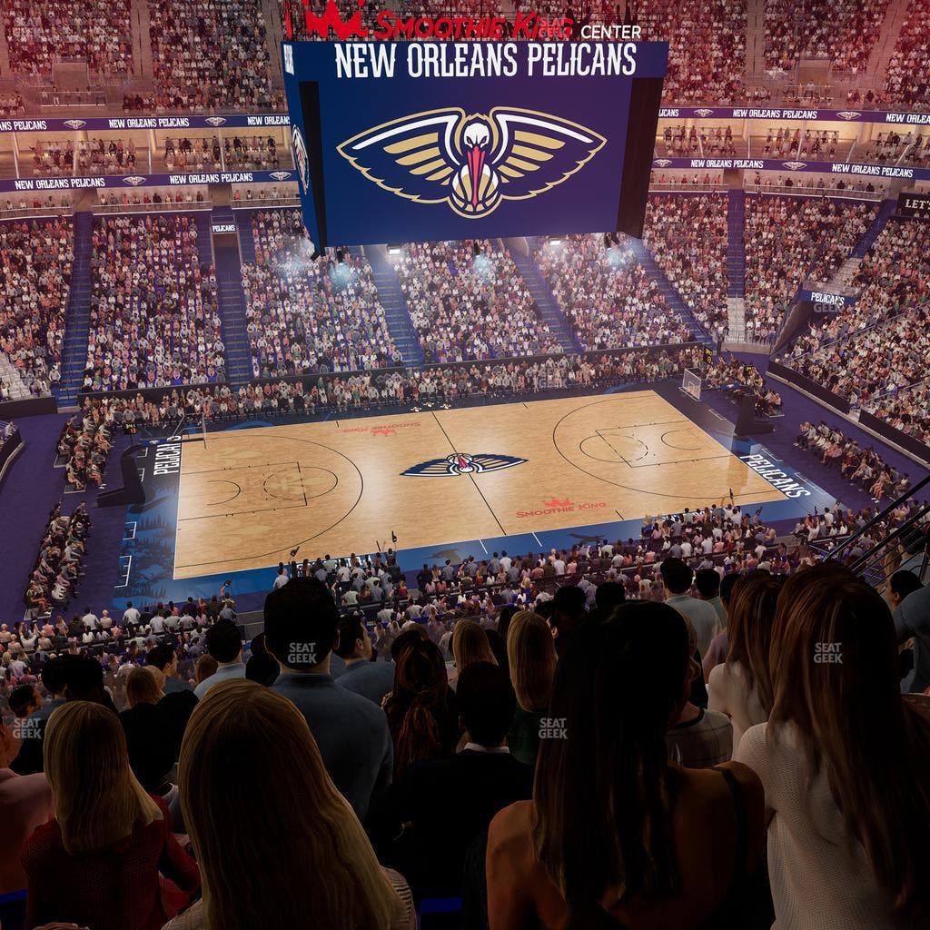 Smoothie King Center - Section 317 Seat View