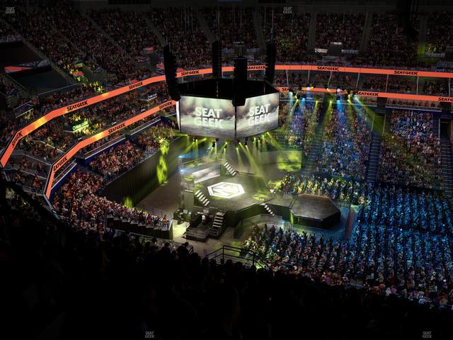 Smoothie King Center - Section 317 Seat View