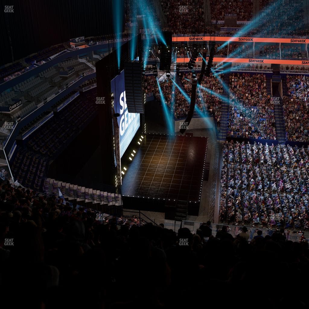 Smoothie King Center - Section 318 Seat View