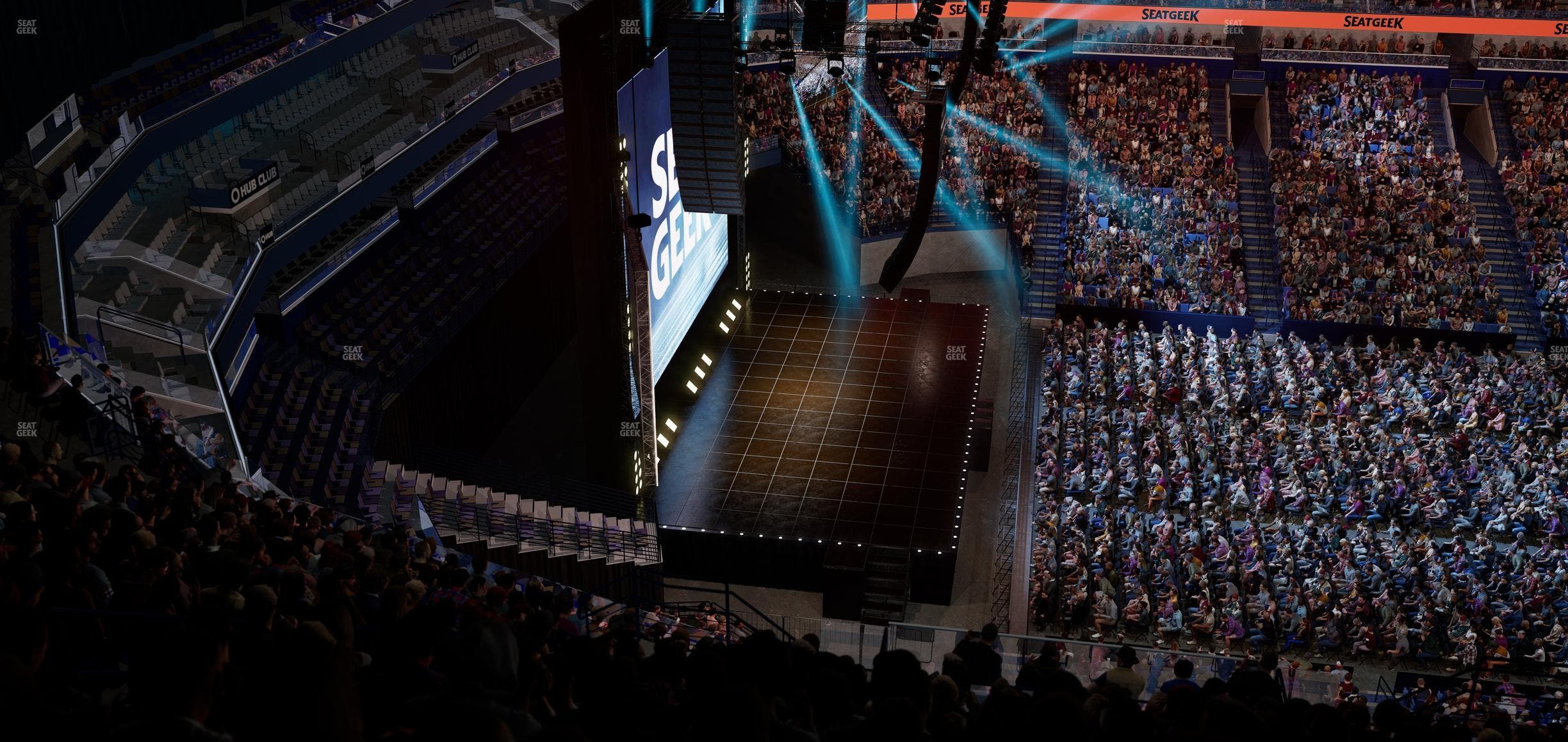 Smoothie King Center - Section 318 Seat View