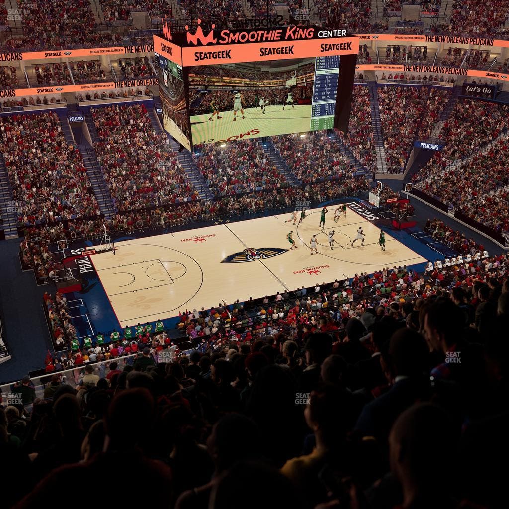 Smoothie King Center - Section 318 Seat View