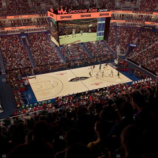 Smoothie King Center - Section 318 Seat View