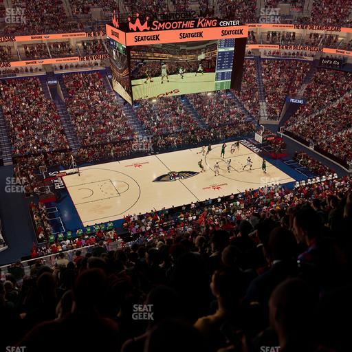 Smoothie King Center - Section 318 Seat View