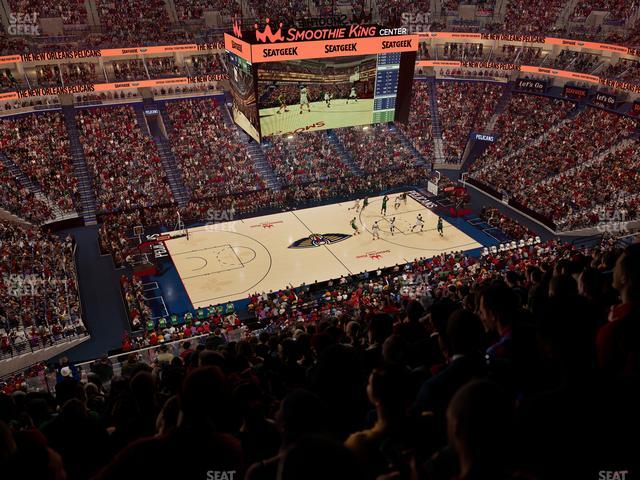 Smoothie King Center - Section 318 Seat View Smoothie King Center - Section 318 Seat View