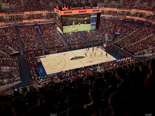 Smoothie King Center - Section 318 Seat View
