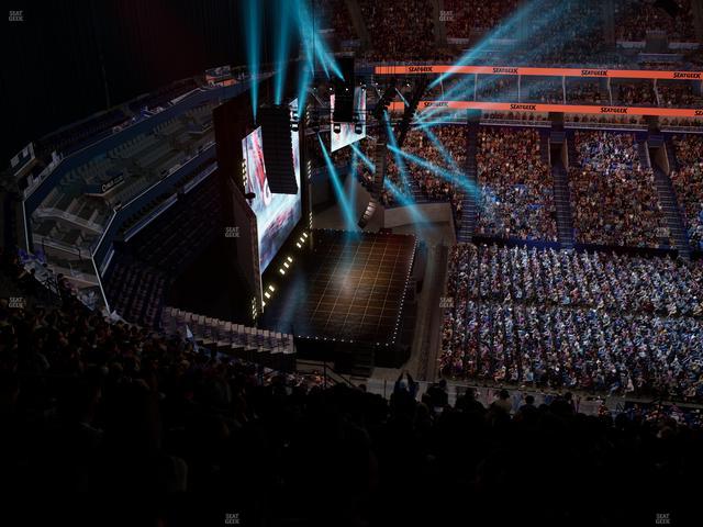 Smoothie King Center - Section 318 Seat View Smoothie King Center - Section 318 Seat View