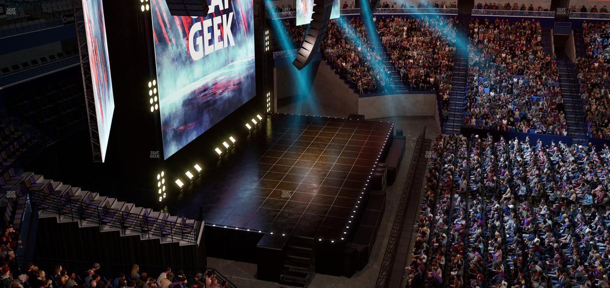 Smoothie King Center - Section 318 Seat View