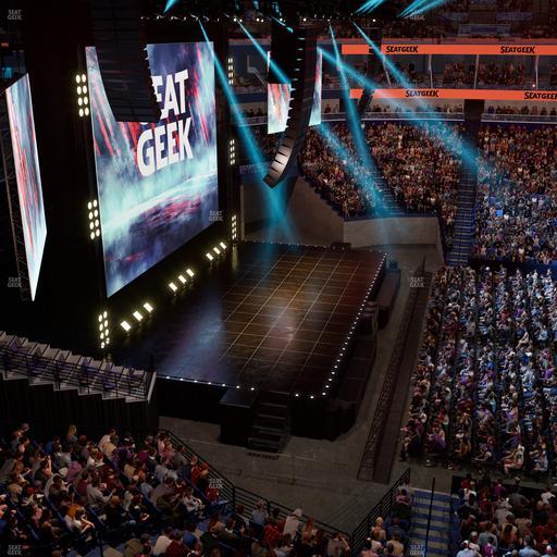 Smoothie King Center - Section 318 Seat View