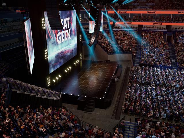 Smoothie King Center - Section 318 Seat View