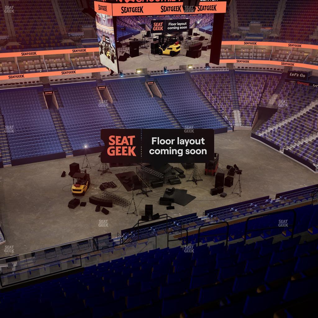 Smoothie King Center - Section 318 Seat View