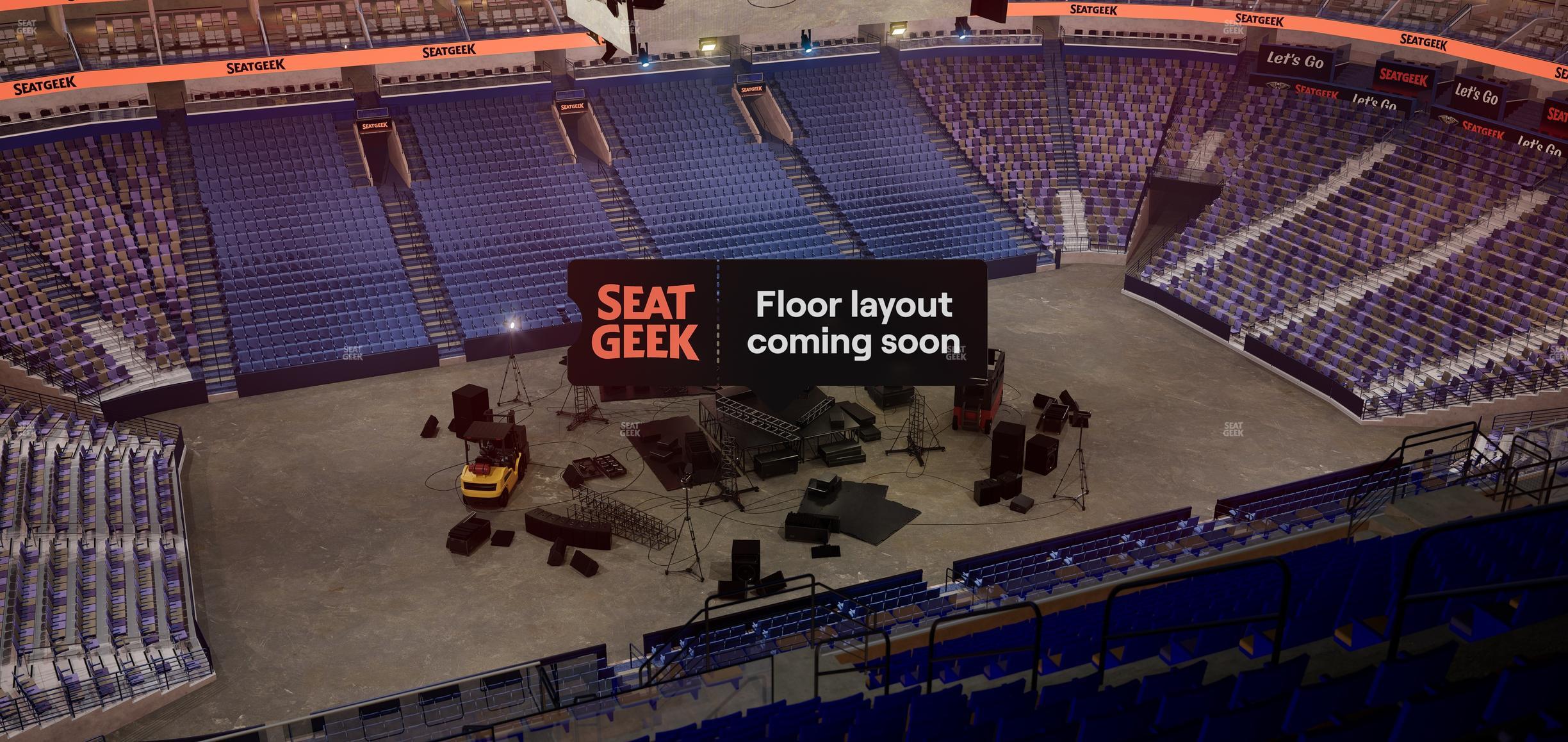 Smoothie King Center - Section 318 Seat View