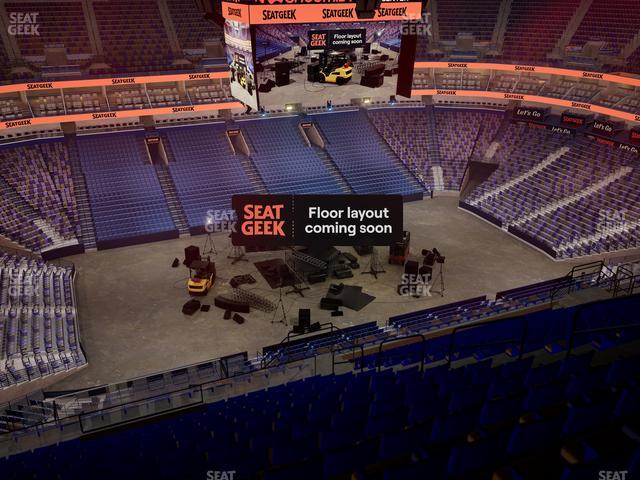 Smoothie King Center - Section 318 Seat View