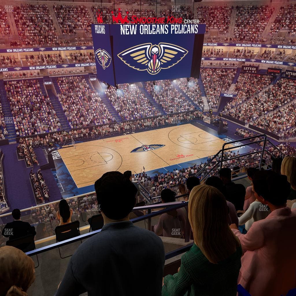 Smoothie King Center - Section 318 Seat View
