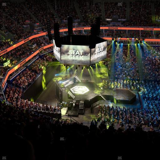 Smoothie King Center - Section 318 Seat View