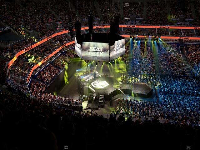 Smoothie King Center - Section 318 Seat View