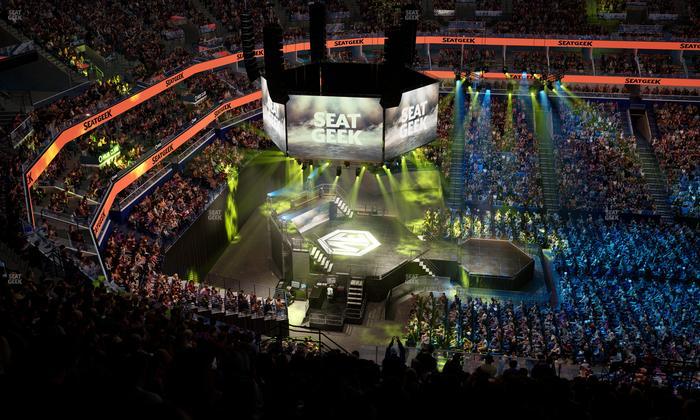 Smoothie King Center - Section 318 Seat View