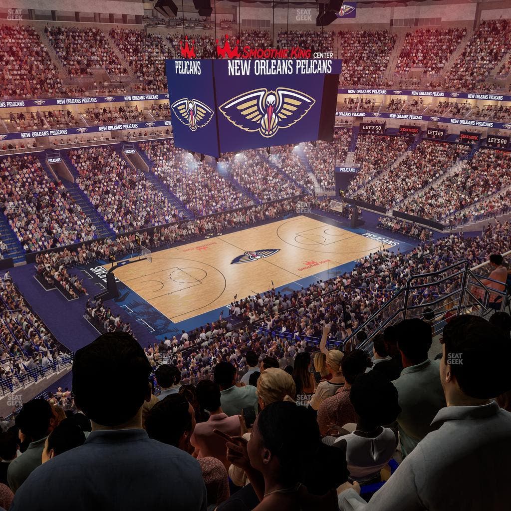 Smoothie King Center - Section 319 Seat View