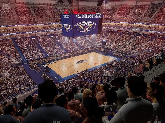 Smoothie King Center - Section 319 Seat View