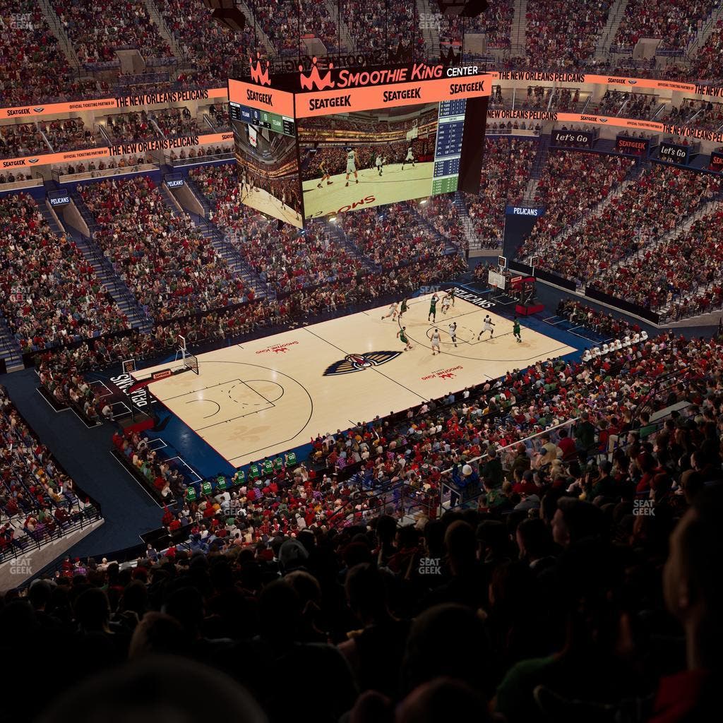 Smoothie King Center - Section 319 Seat View