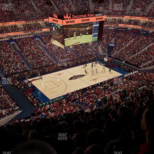 Smoothie King Center - Section 319 Seat View