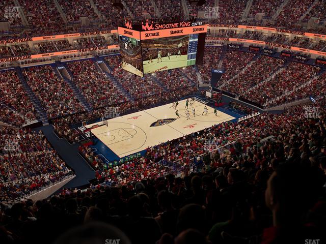 Smoothie King Center - Section 319 Seat View Smoothie King Center - Section 319 Seat View