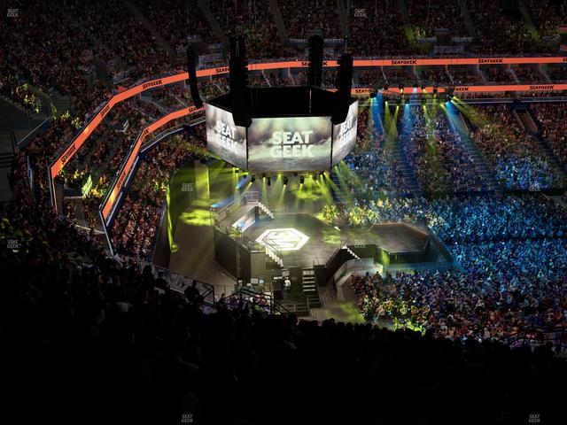 Smoothie King Center - Section 319 Seat View