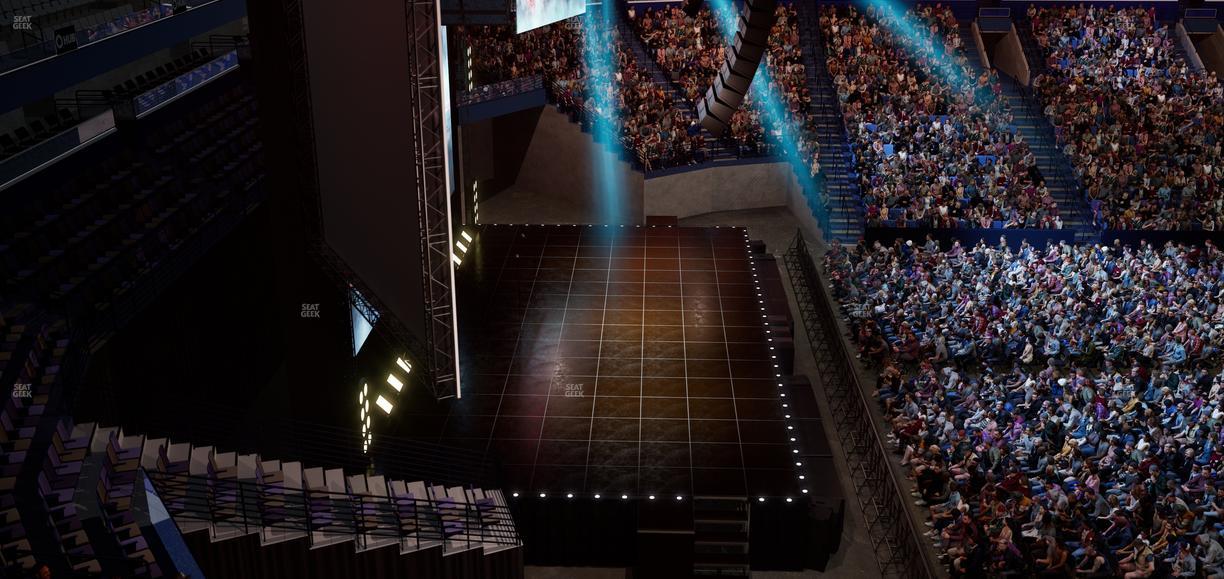 Smoothie King Center - Section 319 Seat View