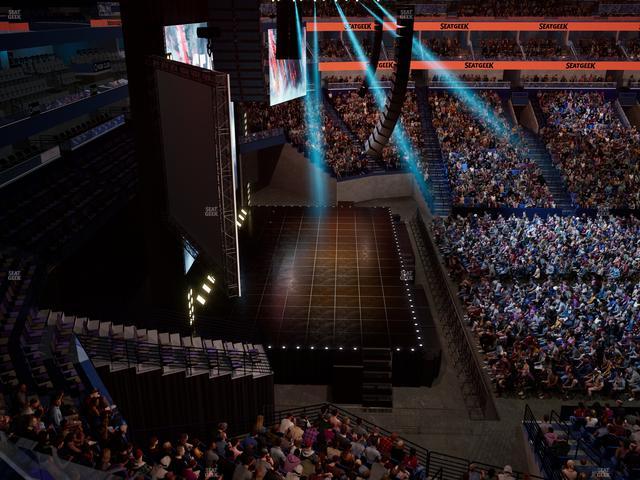 Smoothie King Center - Section 319 Seat View