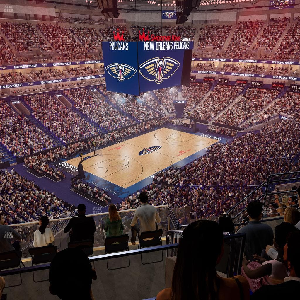 Smoothie King Center - Section 320 Seat View