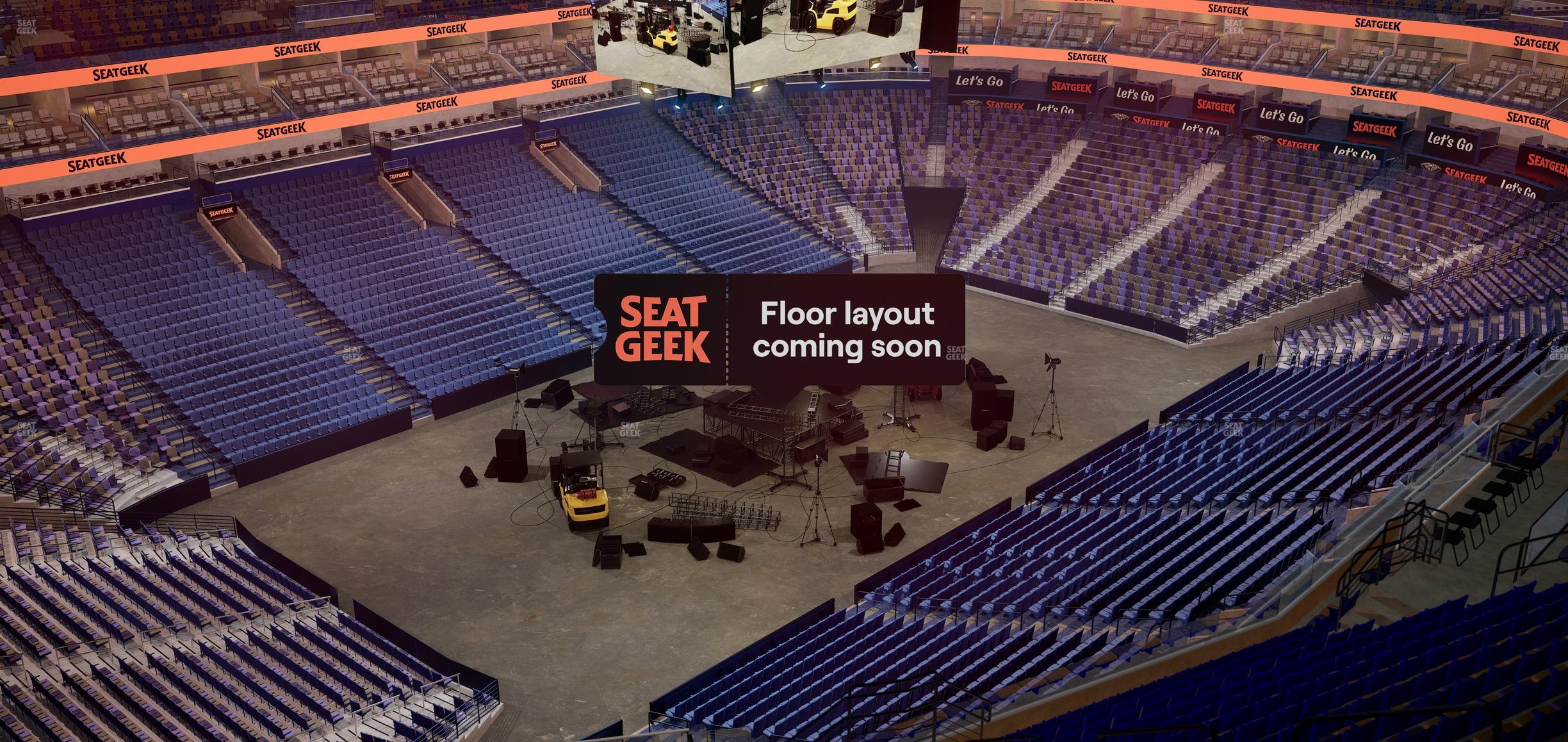 Smoothie King Center - Section 320 Seat View